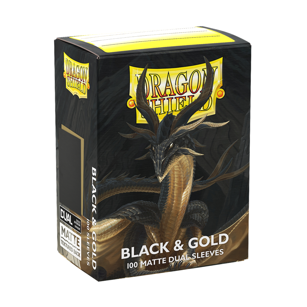 SLEEVES DS Matte Dual - Black Gold (100) (Copy)