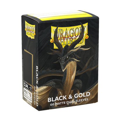 SLEEVES DS Matte Dual - Black Gold (100) (Copy)