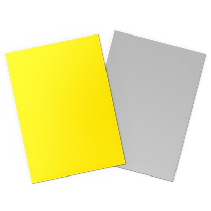 SLEEVES DS Matte Dual - Jaune & Argent (100)