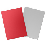 SLEEVES DS Matte Dual - Crimson & Silver (100)