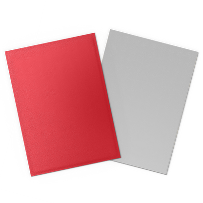 PROTÈGE-CARTES DS Matte Dual - Crimson & Silver (100)