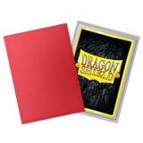 SLEEVES DS Matte Dual - Crimson & Silver (100)