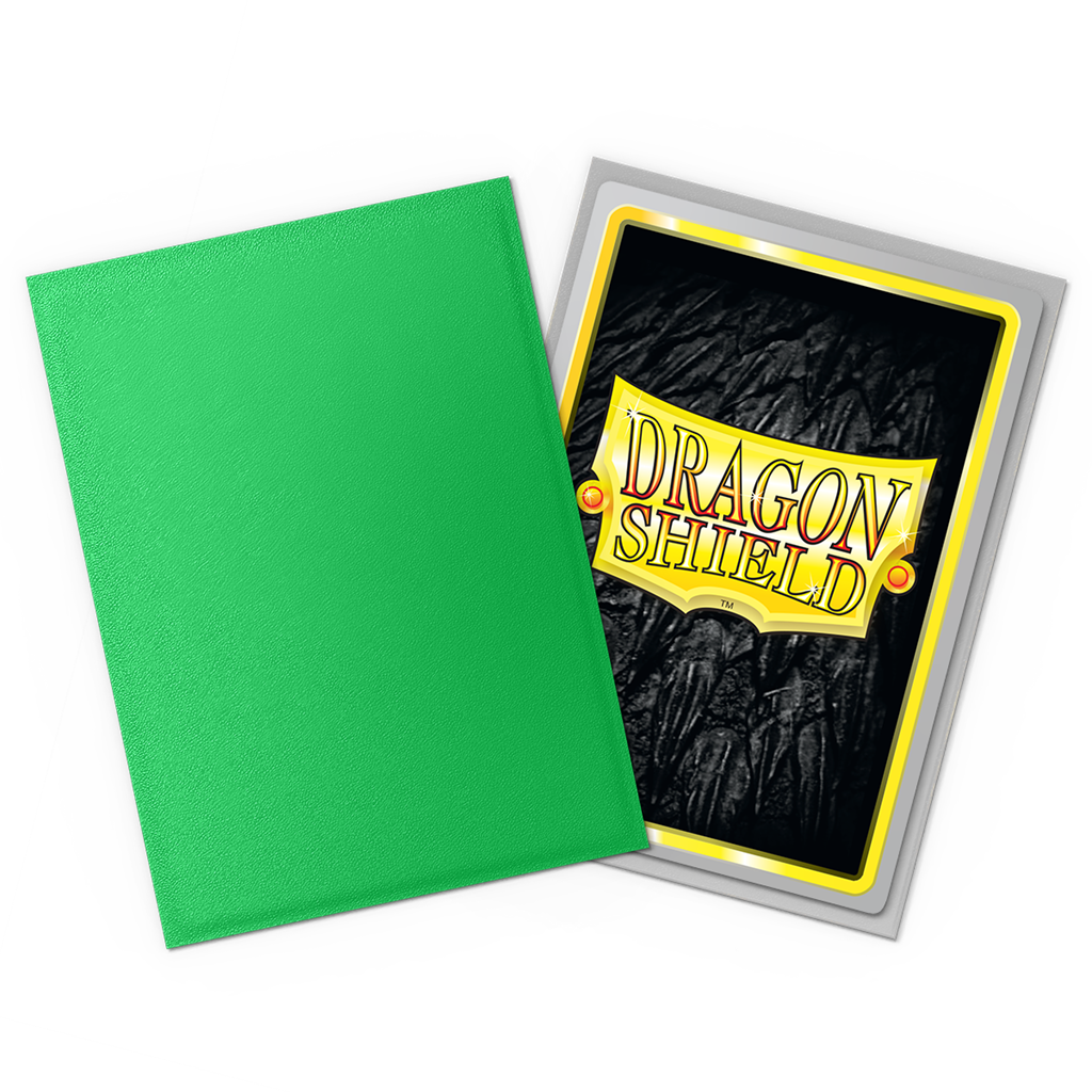 SLEEVES DS Matte Dual - Apple Green & Silver (100)