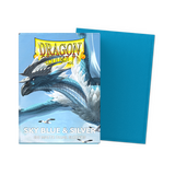 SLEEVES DS Matte Dual - Sky Blue & Silver (100)