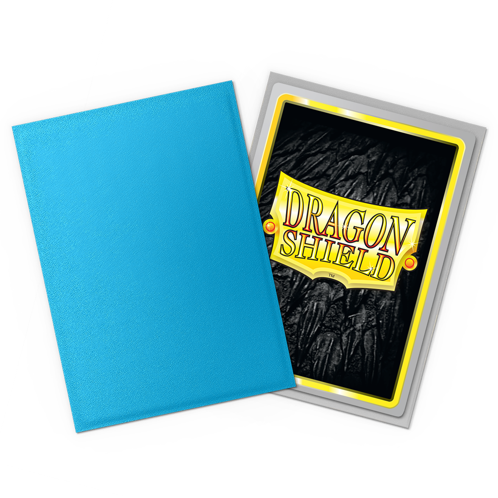 SLEEVES DS Matte Dual - Sky Blue & Silver (100)