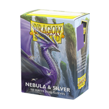 SLEEVES DS Matte Dual - Nebula & Silver (100)