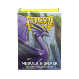 SLEEVES DS Matte Dual - Nebula & Silver (100)