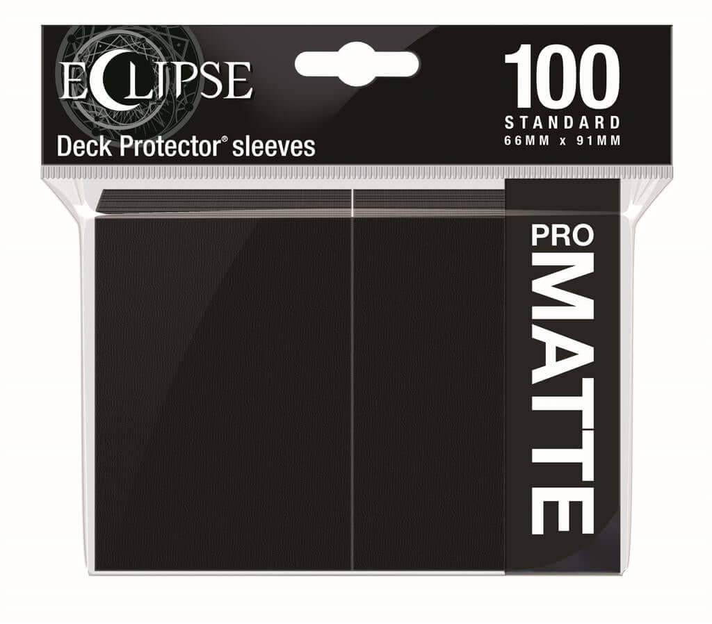 Accessoires Eclipse Deck Protector sleeves are now in 100ct packages, with three new colors! Royal Purple, Smoke Grey, & Forest Green. • New part numbers and color names to avoid ordering confusion. • Increased color and edge consistency. • All colors are