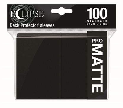 Accessoires Eclipse Deck Protector sleeves are now in 100ct packages, with three new colors! Royal Purple, Smoke Grey, & Forest Green. • New part numbers and color names to avoid ordering confusion. • Increased color and edge consistency. • All colors are