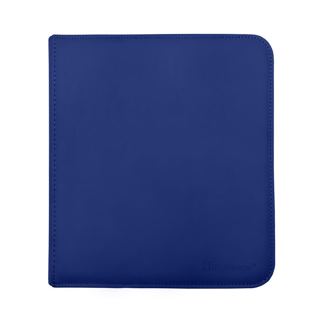 Classeur PRO-BINDER 12 poches zippé bleu vif