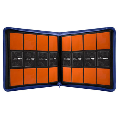 Classeur PRO-BINDER 12 poches zippé bleu vif