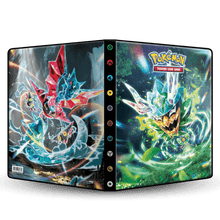 Pokémon 9-Pocket Portfolios for Pokemon feature a vibrant, full-art cover. Each portfolio stores and protects up to 90 standard size cards single-loaded and 180 cards double-loaded in archival-safe polypropylene pages. Made in California, U.S.A. Officiall