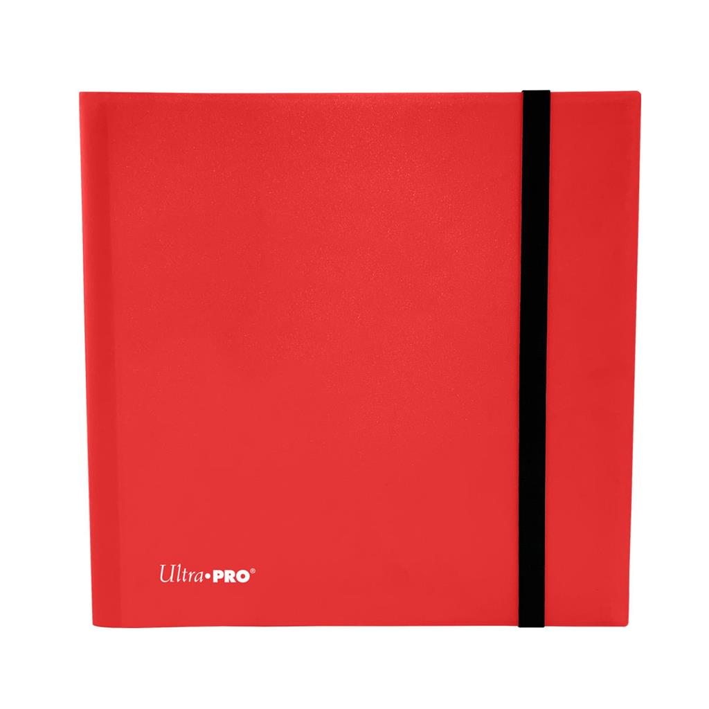 Accessoires 12-pocket Black PRO-Binder with embossed middle black web material gives cards a classic framed look. Side loading pocket design to prevent cards from easily falling out. Elastic strap holds the binder shut when not in use. All materials made