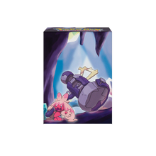 Pokémon Full View Deck Box® card storage containers for Pokémon feature vibrant, full-color artwork of Tinkaton and includes one matching deck divider. Made with archival-safe, non-PVC, rigid polypropylene materials, these deck boxes can store up to 75 do