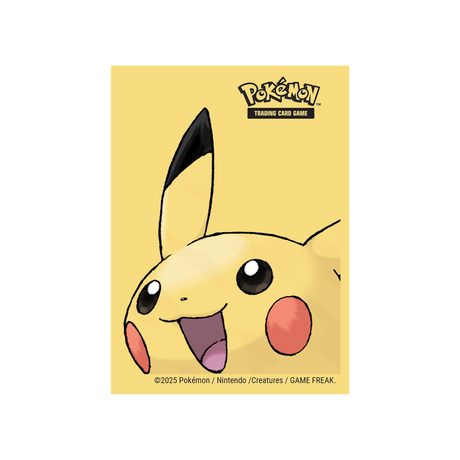 Pokémon Deck Protector® Sleeves for Pokémon feature vibrant, full-color artwork of Pikachu and are made with our proprietary ChromaFusion Technology™ to prevent peeling. Archival-safe polypropylene materials ensure you can sleeve your cards with confidenc