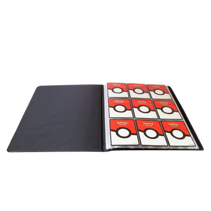 Pokémon 9-Pocket Portfolios for Pokémon feature a vibrant, full-art cover of Pikachu. Each portfolio stores and protects up to 180 standard size cards double-loaded in archival-safe polypropylene pages. Made in California, U.S.A.