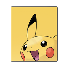 Pokémon 2” Albums for Pokémon feature a vibrant, full-art cover of Pikachu. Equipped with 2-inch thick D-rings, this 3-ring album is perfect for large collections of pages or organizing school work. Made in California, U.S.A. (pages sold separately)