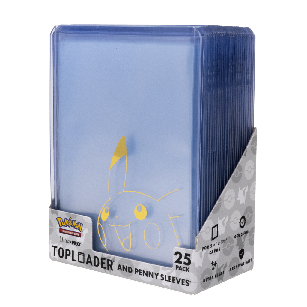 Pikachu TOPLOADER® and PENNY SLEEVES® Combo Pack