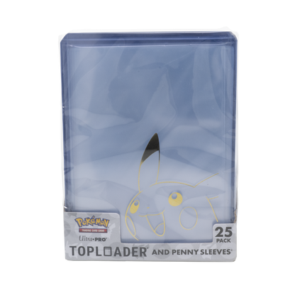 Pikachu TOPLOADER® and PENNY SLEEVES® Combo Pack