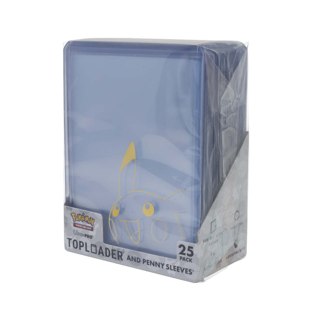 Pikachu TOPLOADER® and PENNY SLEEVES® Combo Pack
