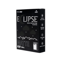 Ultra Pro ECLIPSE® Matte Small DECK PROTECTOR® Sleeves: Jet Black (60 stuks)
