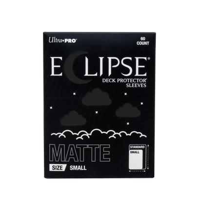 Ultra Pro ECLIPSE® Matte Small DECK PROTECTOR® Sleeves: Jet Black (60 stuks)