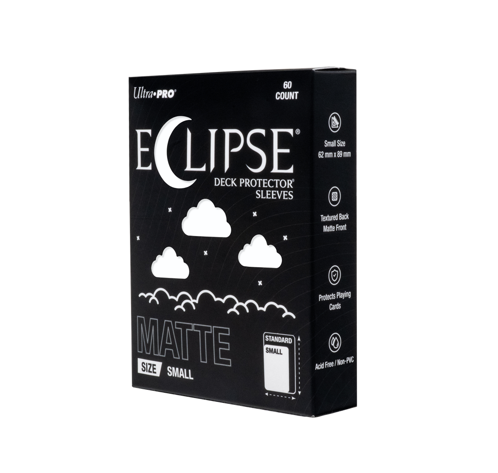 Ultra Pro ECLIPSE® Matte Small DECK PROTECTOR® Sleeves: Arctic White - 60ct