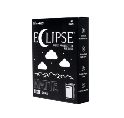 Ultra Pro ECLIPSE® Matte Small DECK PROTECTOR® Sleeves: Arctic White - 60ct