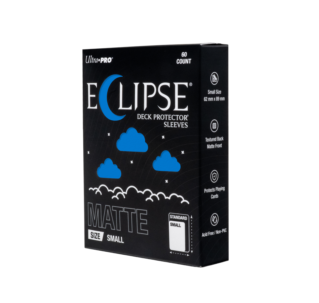Ultra Pro ECLIPSE® Matte Small DECK PROTECTOR® Sleeves: Pacific Blue - 60ct