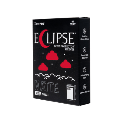 Ultra Pro ECLIPSE® Matte Small DECK PROTECTOR® Sleeves: Apple Red - 60ct