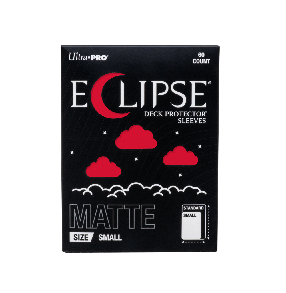 Ultra Pro ECLIPSE® Matte Small DECK PROTECTOR® Sleeves: Apple Red - 60ct