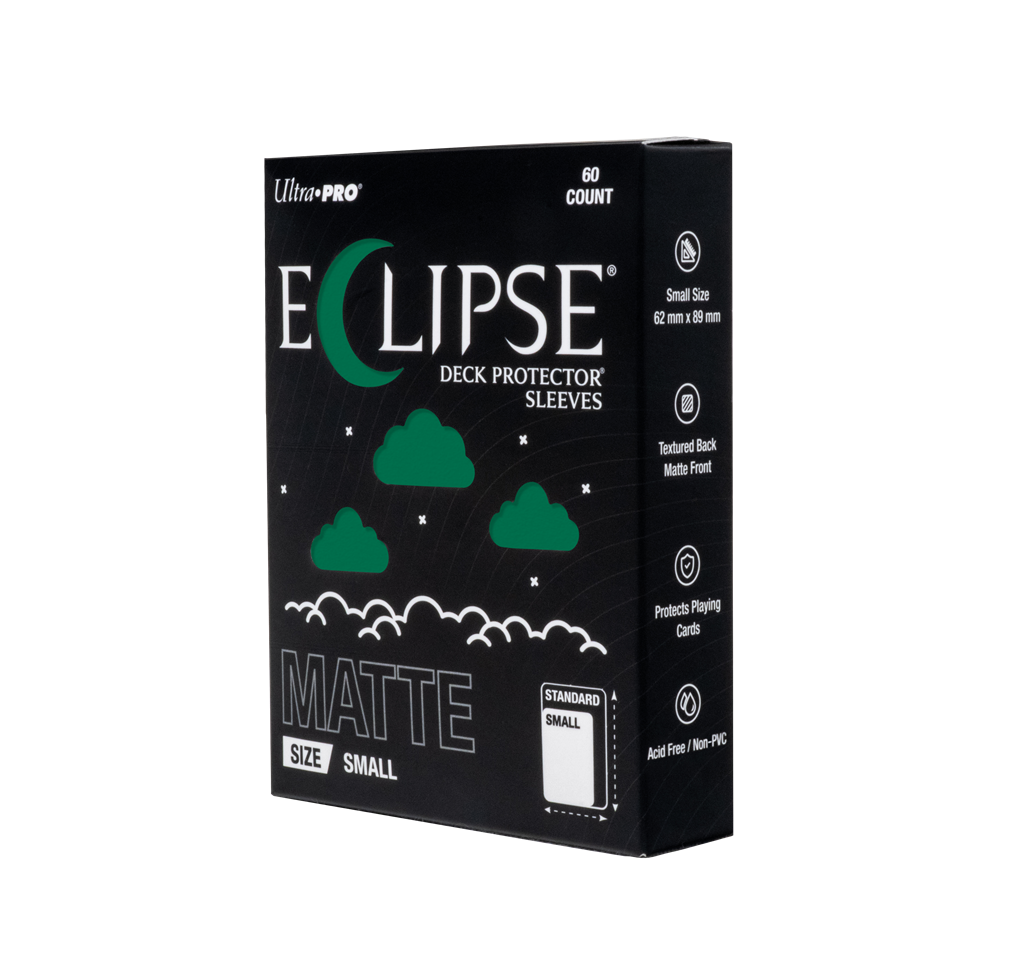 Ultra Pro ECLIPSE® Matte Small DECK PROTECTOR® Sleeves: Forest Green - 60ct