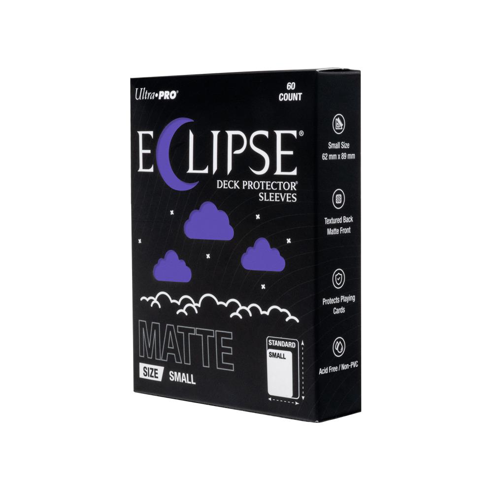 Ultra Pro ECLIPSE® Matte Small DECK PROTECTOR® Sleeves: Royal Purple - 60ct