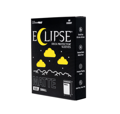 Ultra Pro ECLIPSE® Matte Small DECK PROTECTOR® Sleeves: Lemon Yellow - 60ct