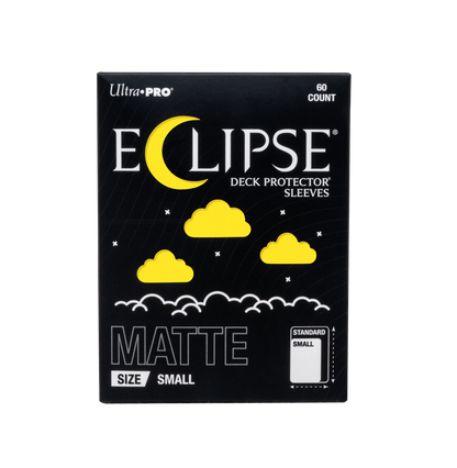 Ultra Pro ECLIPSE® Matte Small DECK PROTECTOR® Sleeves: Lemon Yellow - 60ct