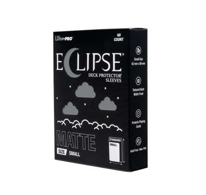 Ultra Pro ECLIPSE® Matte Small DECK PROTECTOR® Sleeves: Smoke Grey - 60ct