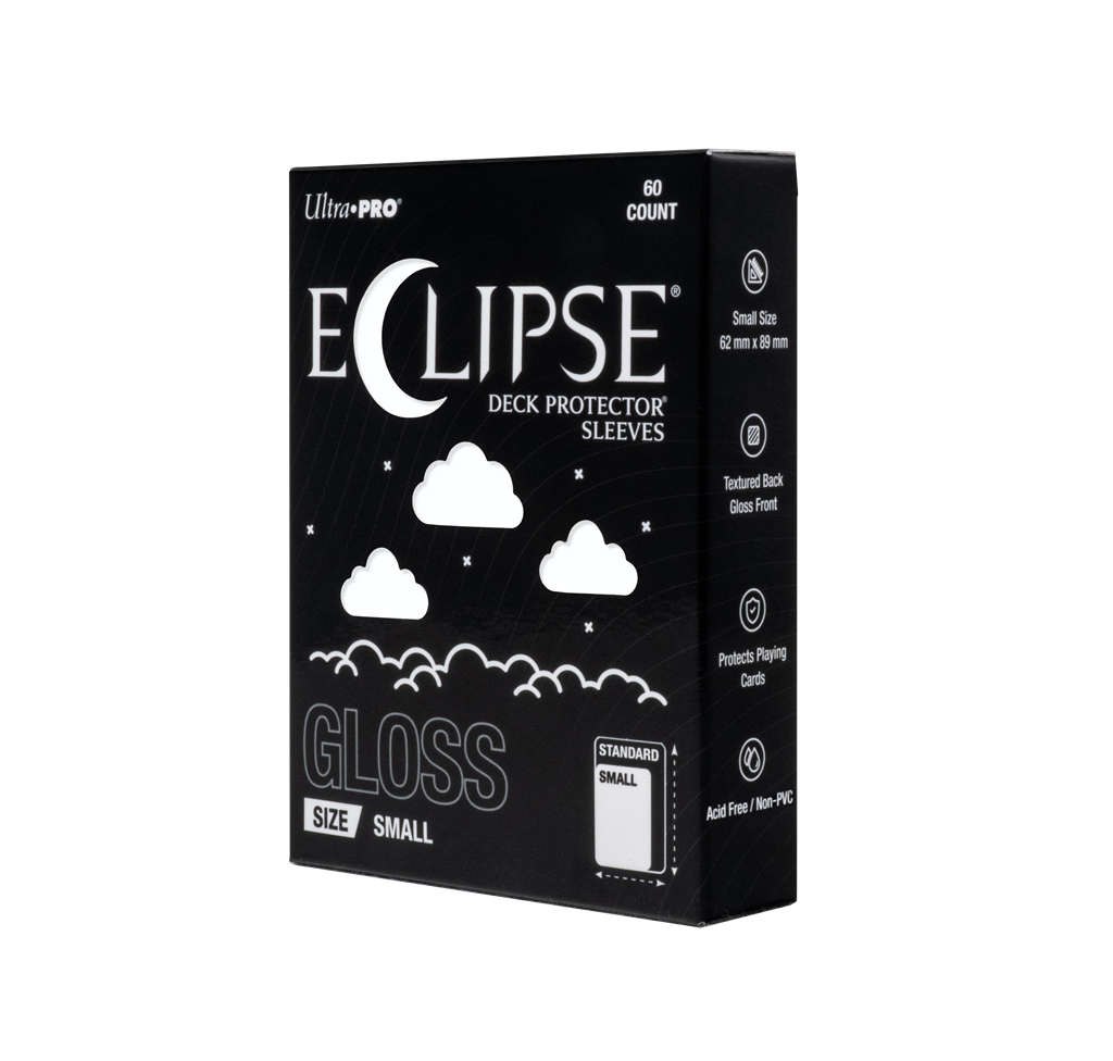 Ultra Pro ECLIPSE® Gloss Small DECK PROTECTOR® Sleeves: Arctic White - 60ct