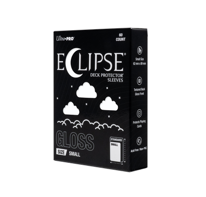 Ultra Pro ECLIPSE® Gloss Small DECK PROTECTOR® Sleeves: Arctic White - 60ct