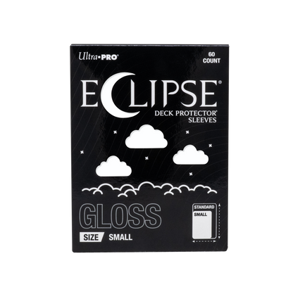 Ultra Pro ECLIPSE® Gloss Small DECK PROTECTOR® Sleeves: Arctic White - 60ct
