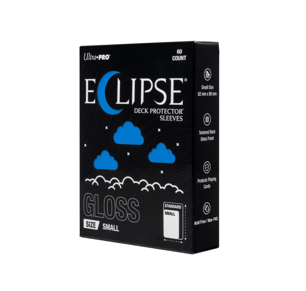 Ultra Pro ECLIPSE® Gloss Small DECK PROTECTOR® Sleeves: Pacific Blue - 60ct