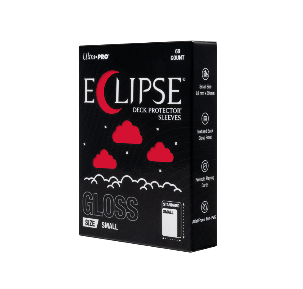 Ultra Pro ECLIPSE® Gloss Small DECK PROTECTOR® Sleeves: Apple Red - 60ct