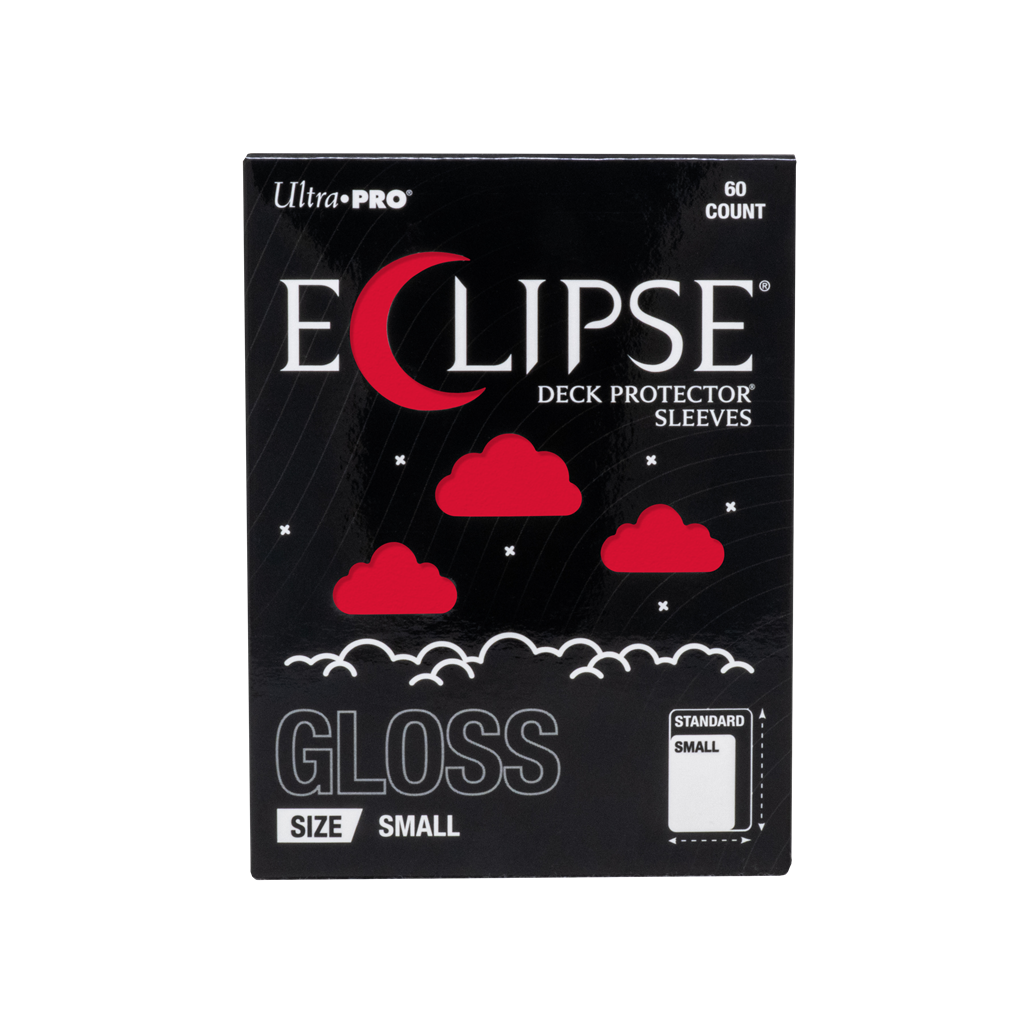 Ultra Pro ECLIPSE® Gloss Small DECK PROTECTOR® Sleeves: Apple Red - 60ct