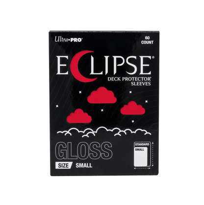 Ultra Pro ECLIPSE® Gloss Small DECK PROTECTOR® Sleeves: Apple Red - 60ct