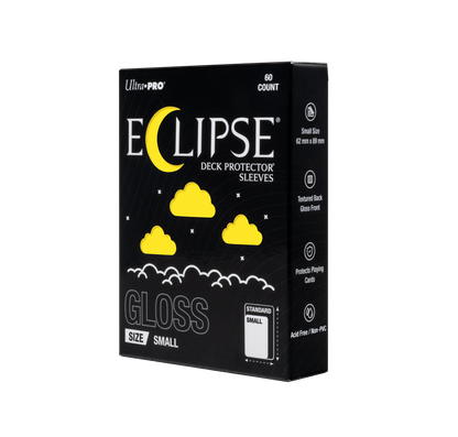 Ultra Pro ECLIPSE® Gloss Small DECK PROTECTOR® Sleeves: Lemon Yellow - 60ct