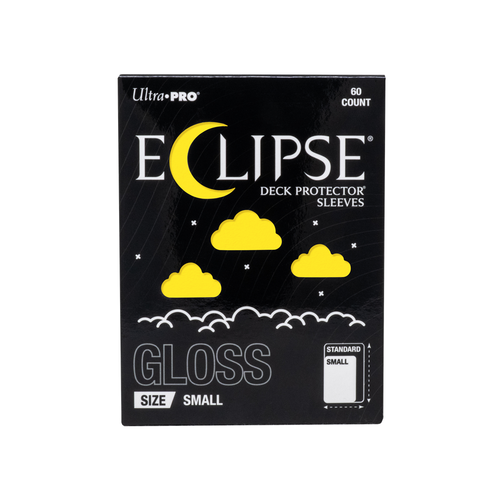 Ultra Pro ECLIPSE® Gloss Small DECK PROTECTOR® Sleeves: Lemon Yellow - 60ct