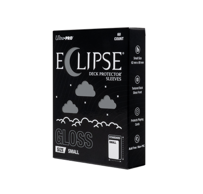 Ultra Pro ECLIPSE® Gloss Small DECK PROTECTOR® Sleeves: Smoke Grey - 60ct
