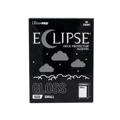 Ultra Pro ECLIPSE® Gloss Small DECK PROTECTOR® Sleeves: Smoke Grey - 60ct