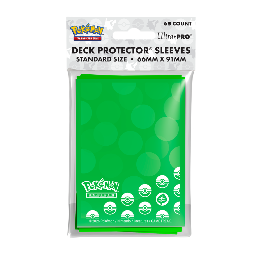 Ultra Pro - Energy - Grass Type Deck Protector Sleeves (65 stuks)