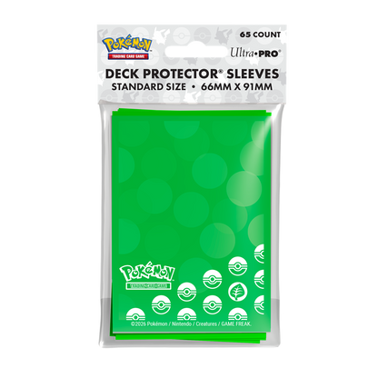 Ultra Pro - Energy - Grass Type Deck Protector Sleeves (65 stuks)