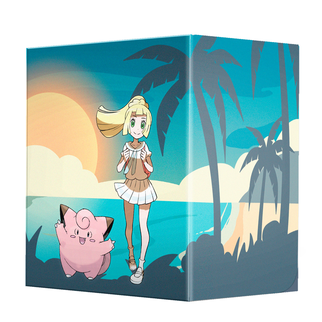 Ultra Pro Lillie and Clefairy 100+ DECK BOX